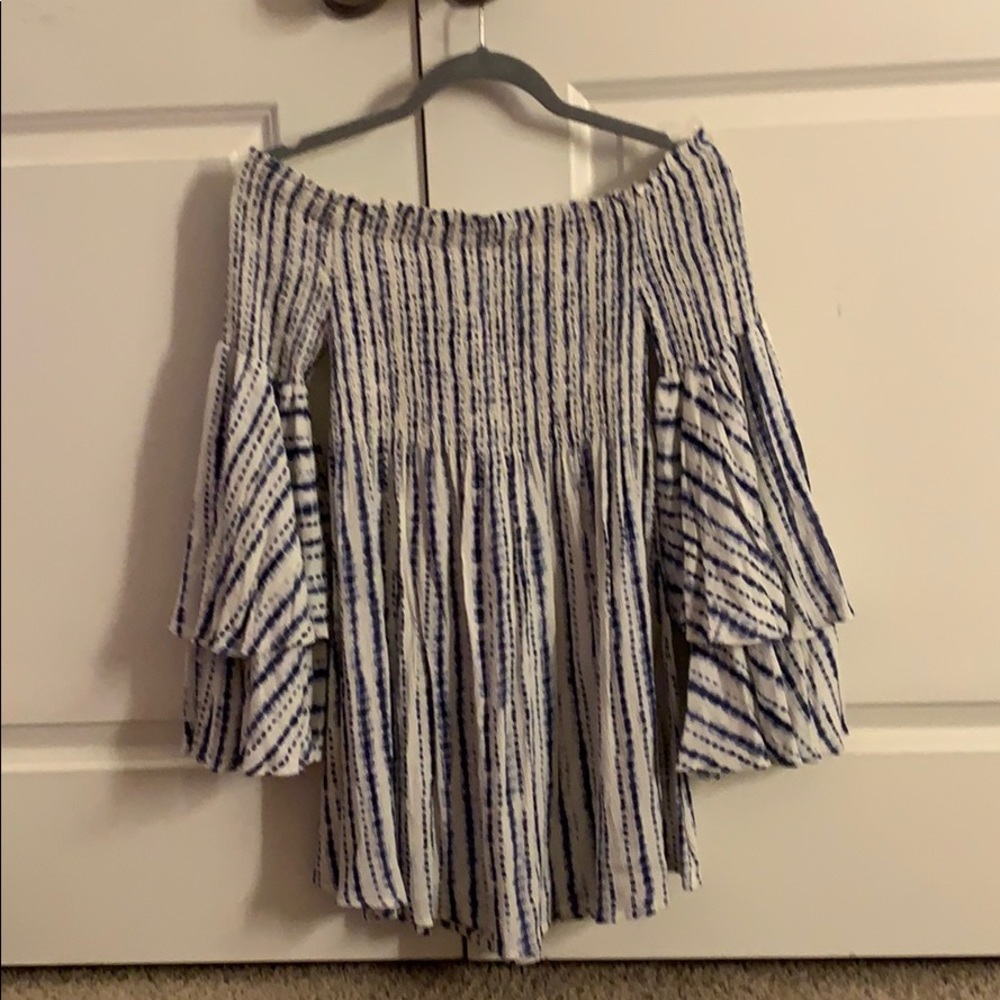 Off the shoulder dress